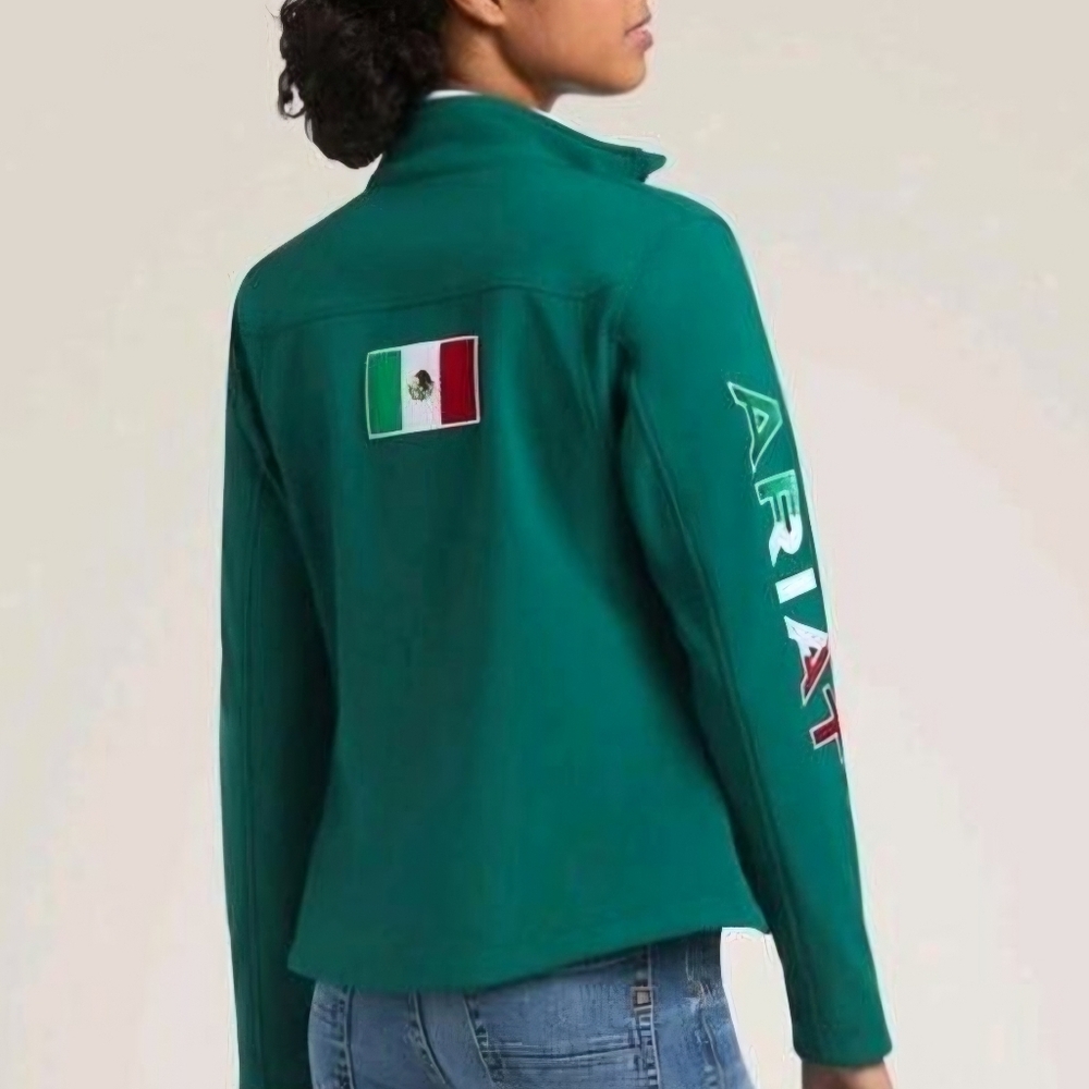 Ariat Women's Softshell Jacket in Verde Green